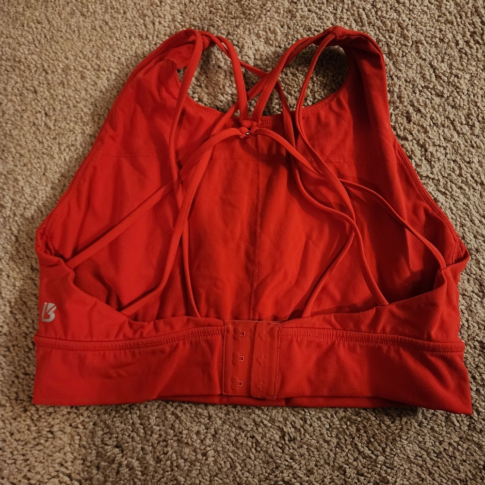 Red Buffbunny Sports Bra - Picture 2 of 4